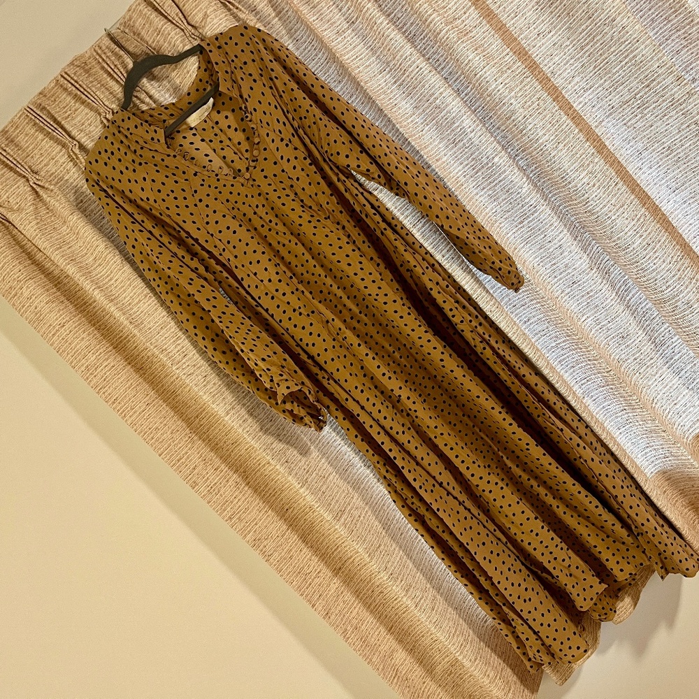 Natalie Martin Fiore Maxi Dress 100% Silk **Extra Large** - Picture 2 of 9